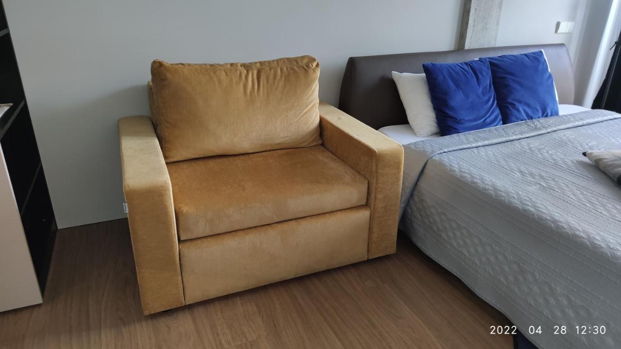Happy Inn Gold Studio, Self Check-In, Parking In The Underground Garage Вильнюс Экстерьер фото