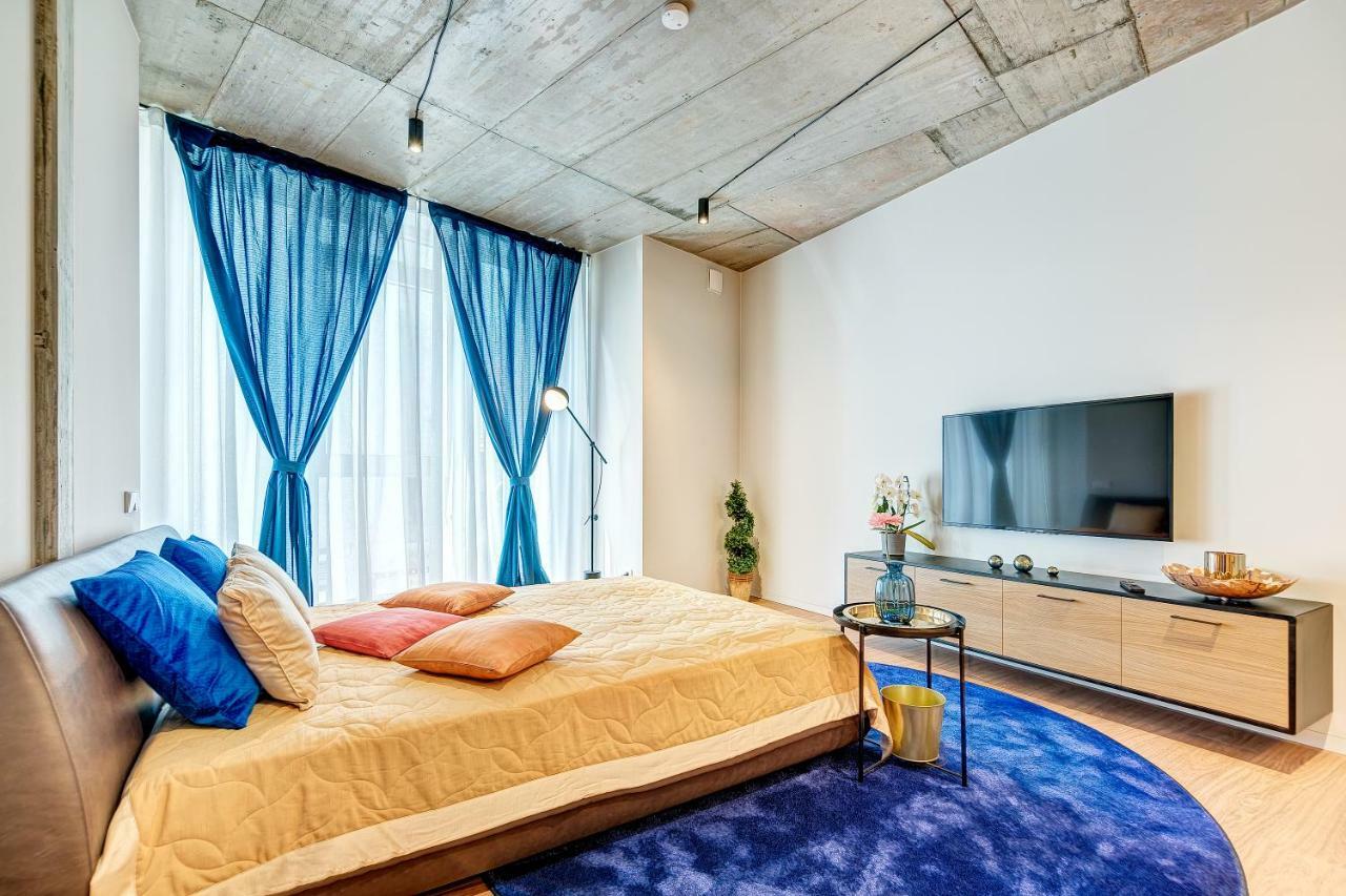 Happy Inn Gold Studio, Self Check-In, Parking In The Underground Garage Вильнюс Экстерьер фото
